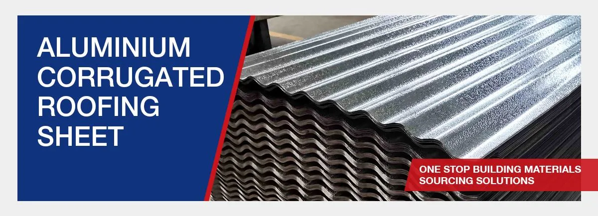 ALUMINIUM CORRUGATED ROOFING SHEET