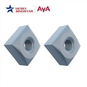 Firkantede hovedmøtrikker